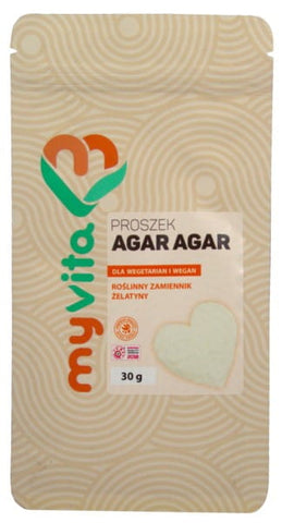 Agar powder 30 g MYVITA natural thickener