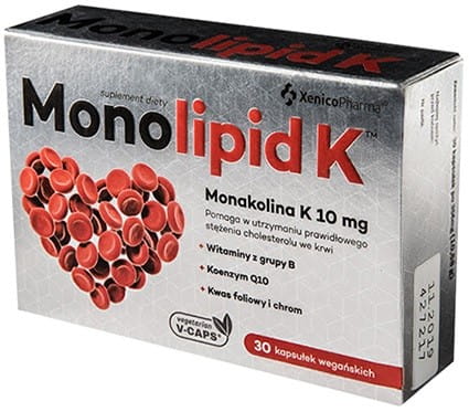 Monolipid K 30 capsules XENICOPHARMA