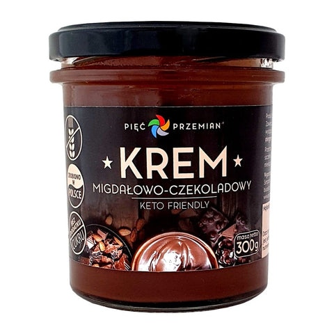 Mandel- und Schokoladen-Keto-Creme 300 g FÜNF ÄNDERUNGEN