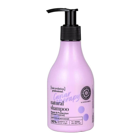 CAVIAR THERAPY shampoing 200 ml pour cheveux abîmés et ternes - NATURA SIBERICA