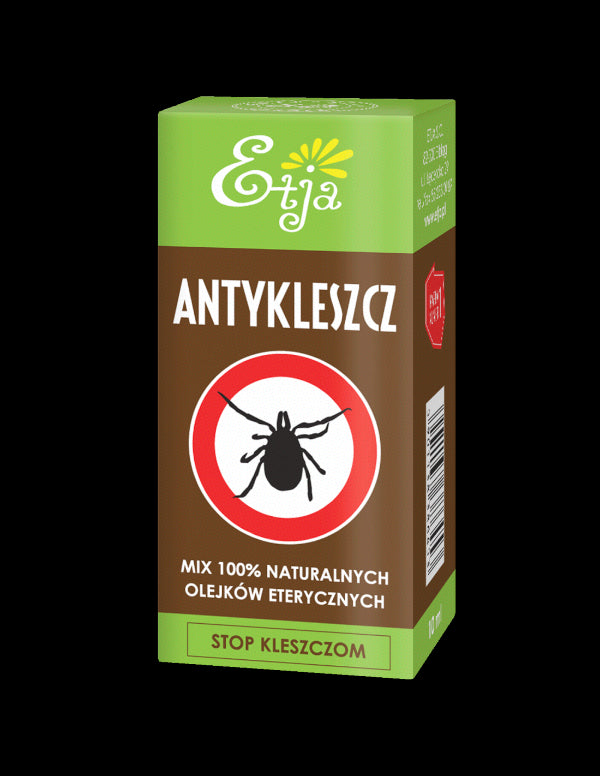 ETJA Antykleszcz - Zmes 100% prírodných éterických olejov 10ml