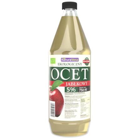 Organic apple cider vinegar 5% 750 ml - NaturAvena