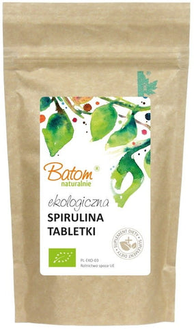Spirulina-Tabletten BIO 150 g (1 Tablette = 200 mg) - BATOM